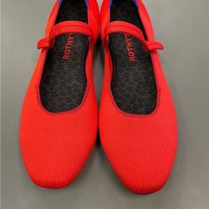 Rothy’s Square Mary Jane’s, Flame